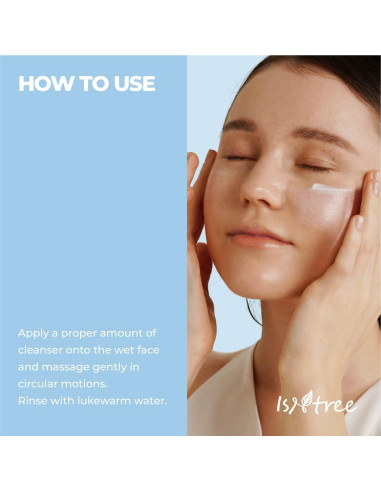 Espuma Limpiadora IsNtree Ácido Hialurónico Bajo pH 150ml