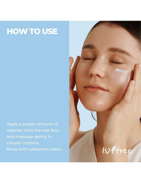 Espuma Limpiadora IsNtree Ácido Hialurónico Bajo pH 150ml