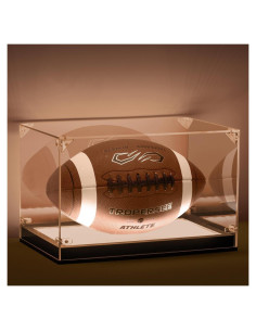 Estuche para Fútbol GYaozii con Luz LED y Base de Madera