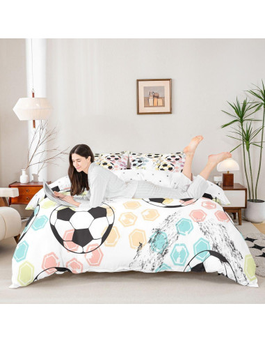 Funda de Edredón Completo Feelyou Microfibra Multi 1018