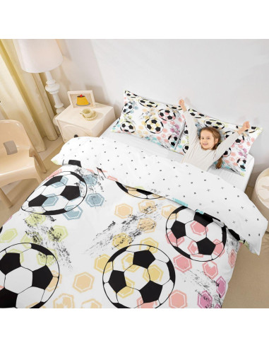 Funda de Edredón Completo Feelyou Microfibra Multi 1018