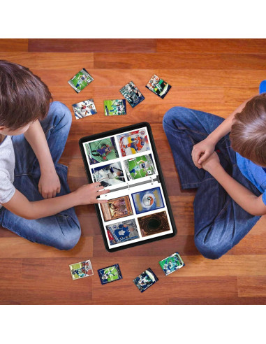 Carpeta de Tarjetas de Fútbol HBK 400 Bolsillos Messi10