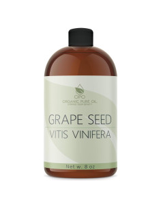 Aceite de Semilla de Uva Orgánico Puro 240 ml - Hidratante Natural