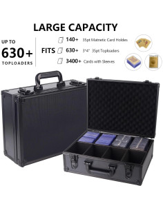 Caja de Almacenamiento KAGSWAMO para Tarjetas de Comercio 19L 2