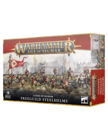 Casco de Acero del Gremio Games Workshop - Warhammer Sigmar Casco de Acero del Gremio Games Workshop - Warhammer Sigmar