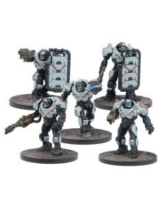 Juego de Miniaturas Enforcer Peacekeepers Mantic Games 5 Piezas