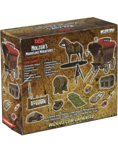 Miniaturas D&D WizKids Campamento del Aventurero 249g 2