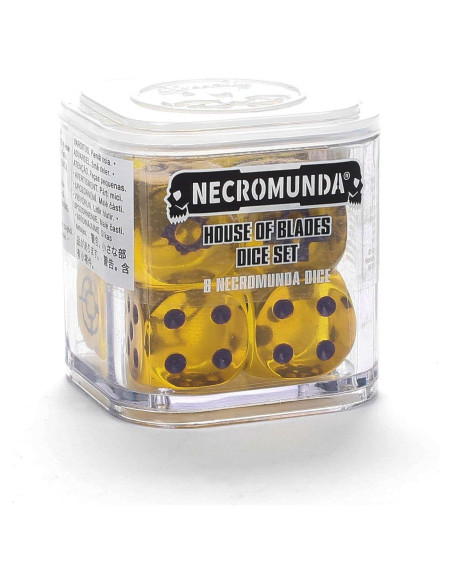 Dados Necromunda Casa de las Espadas Games Workshop