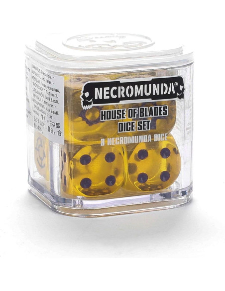 Dados Necromunda Casa de las Espadas Games Workshop
