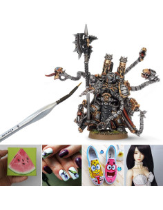 Juego de Pinceles de Pintura en Miniatura 7pcs Fire in Me 2