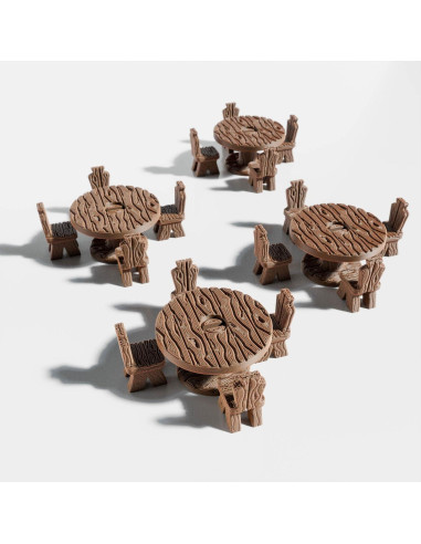 Juego de Terreno de Taberna STAHLHAMMERS - 70 Piezas 28mm