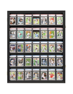 Estuche de exhibición para tarjetas deportivas Display Gifts SPC05 - Acabado negro 2