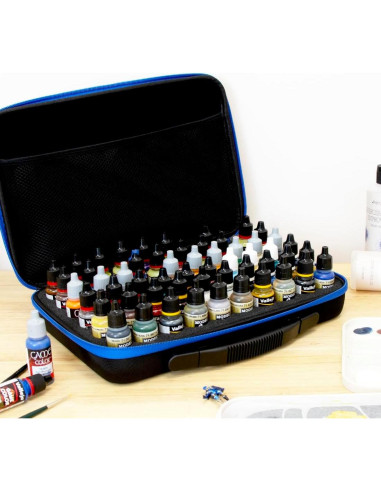 Estuche de Almacenamiento Hartem para 60 Botellas de Tinta y Pintura