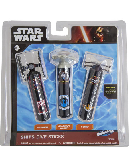 Naves de buceo Star Wars SwimWays - Set de 3 personajes