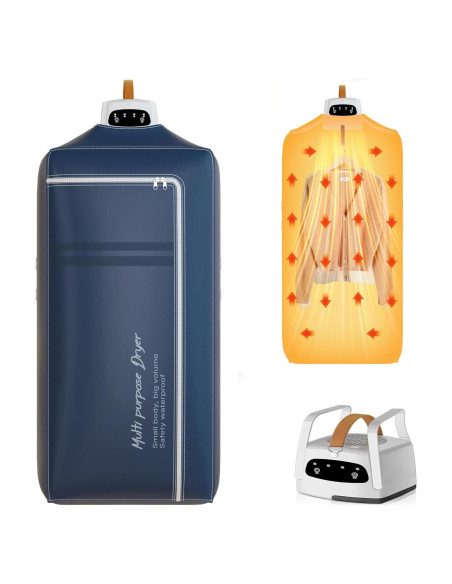 Secadora de Ropa Portátil MITNOTY BK-G9, 600W, 9 Prendas Secadora de Ropa Portátil MITNOTY BK-G9, 600W, 9 Prendas