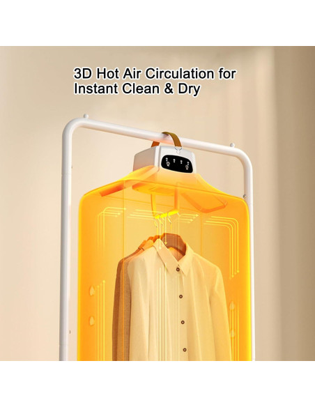 Secadora de Ropa Portátil MITNOTY BK-G9, 600W, 9 Prendas Secadora de Ropa Portátil MITNOTY BK-G9, 600W, 9 Prendas