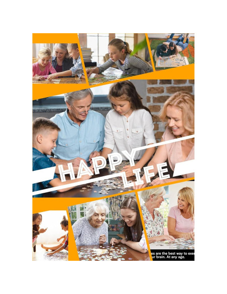 Rompecabezas de Madera 1000 Piezas DALUOHAOQI 50x75 cm