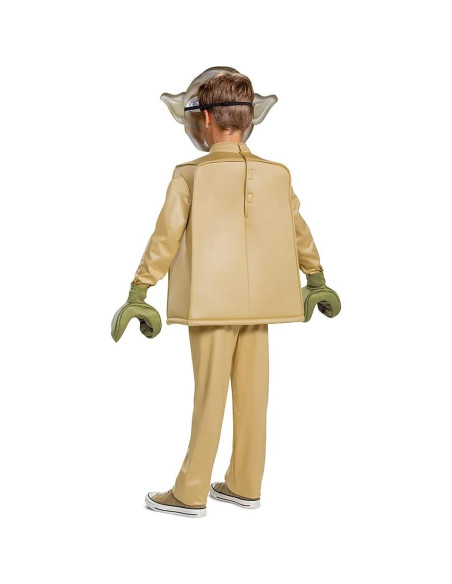 Disfraz de Yoda Deluxe para Niños LEGO Star Wars - Talla Grande