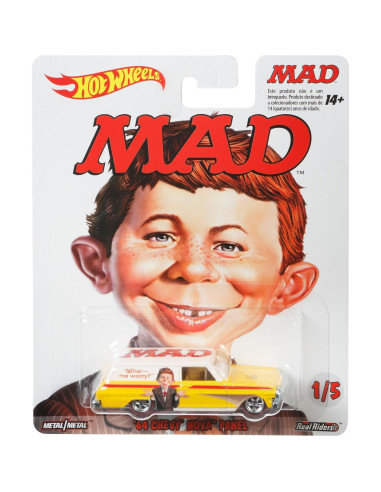 Hot Wheels Cultura Pop Vehículo 64 Chevy Nova 1:64 Mattel