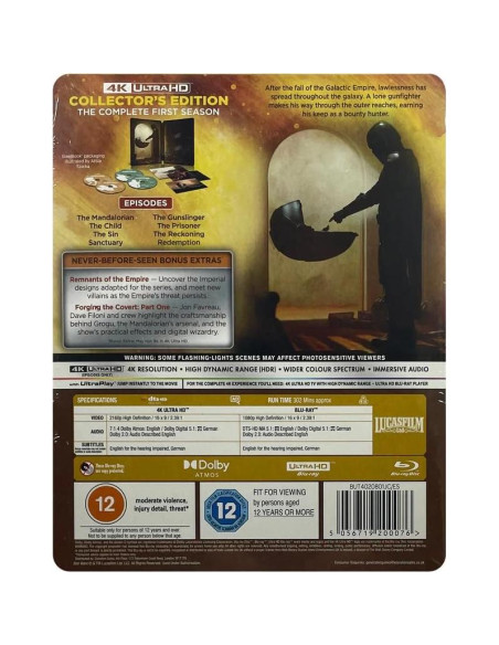 El Mandaloriano: Edición de Coleccionista 4K Ultra HD + Blu-ray