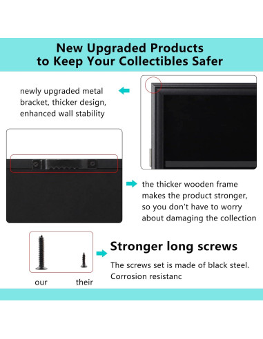 Estuche de Exhibición de Tarjetas Deportivas VERANI Grande