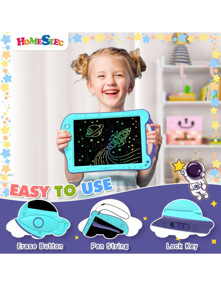 Tableta de Dibujo HOMESTEC Astrodraw LCD Educativa