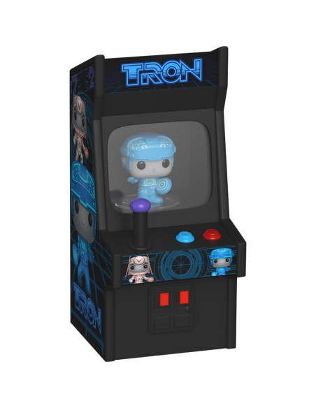 Funko Pop Bitty Arcade Tron - Figura de Vinilo 9.5 cm