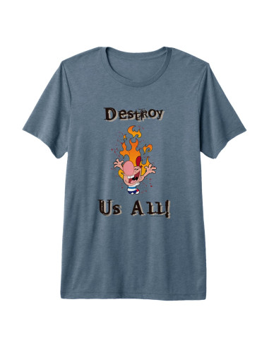 Camiseta Premium Tri-mezcla Billy y Mandy Cartoon Network