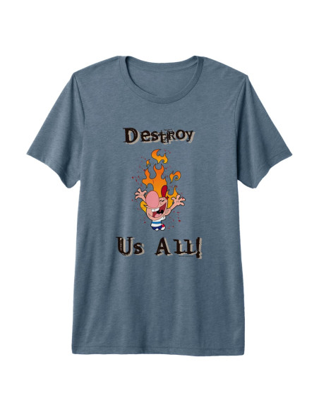 Camiseta Premium Tri-mezcla Billy y Mandy Cartoon Network