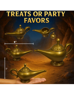 Lámpara Mágica de Genio Nicky Bigs Novelties 22.86cm 2