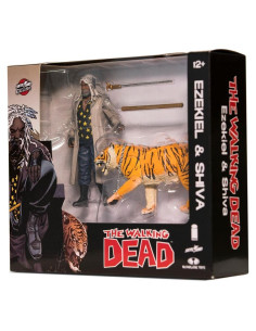 Juguete Los Muertos Vivientes McFarlane Ezekiel y Shiva
