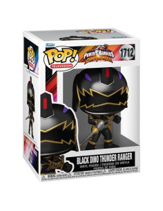 Figura Funko Pop! Ranger Negro Dino Thunder - 10.9 cm - Vinilo