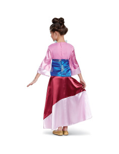 Disfraz Mulan Deluxe Rosa Niña 4-6 años - Disney 2
