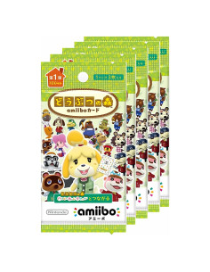 Juego de 5 tarjetas amiibo Animal Crossing - Nintendo