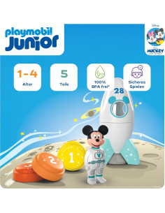 Aventura Espacial Cohete Mickey Mouse Playmobil Junior 2