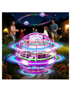 Bola Orbital Voladora Vantexi con Luz LED - Juguete 6+ Años