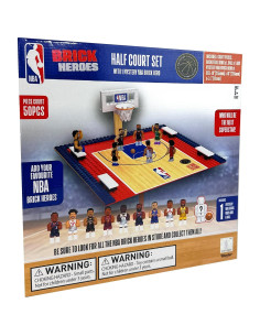Set de Media Cancha NBA Brick Heroes Hunter - Figura Sorpresa 2