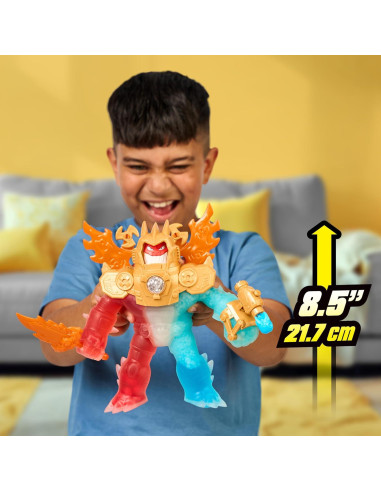 Héroes de Goo Jit Zu Goo-Tron Supremo con Luces y Sonidos