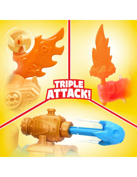 Héroes de Goo Jit Zu Goo-Tron Supremo con Luces y Sonidos