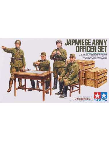 Juego de Figuras Ejercito Japonés Tamiya 1/35 con Accesorios