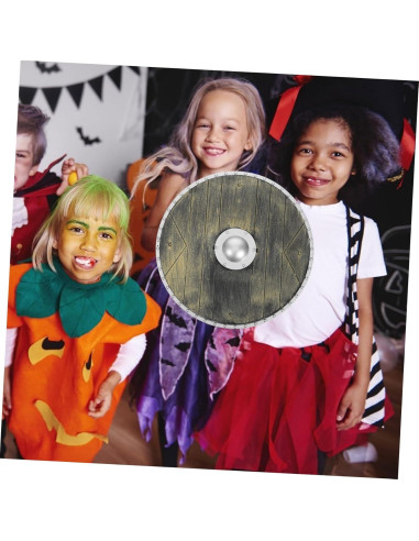 Escudo Romano de Plástico para Disfraz de Pirata 40cm