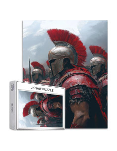 Rompecabezas de 1000 Piezas Espartanos Genérico 76x50cm