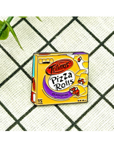 Pin de Esmalte para Solapa SKYFENGCN - Pizza Rolls 3cm 2