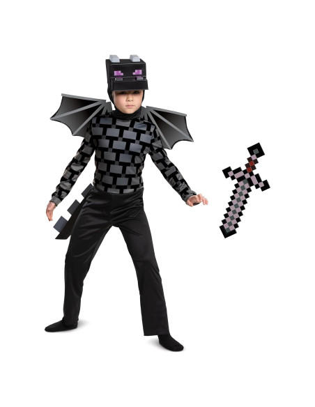 Disfraz de Dragón Ender para Niños S (4-6) - Disfraz