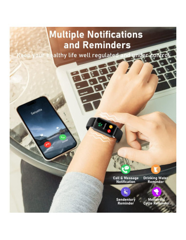 Reloj Inteligente Mindrose con Monitoreo de Salud y 115 Modos