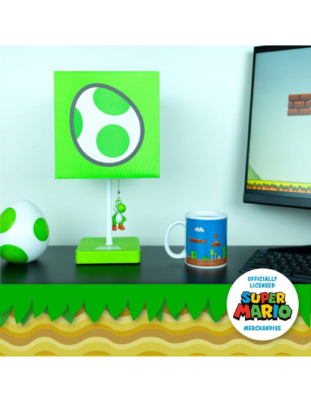 Lámpara de Mesa Yoshi Paladone 35.56 cm LED Verde Lámpara de Mesa Yoshi Paladone 35.56 cm LED Verde