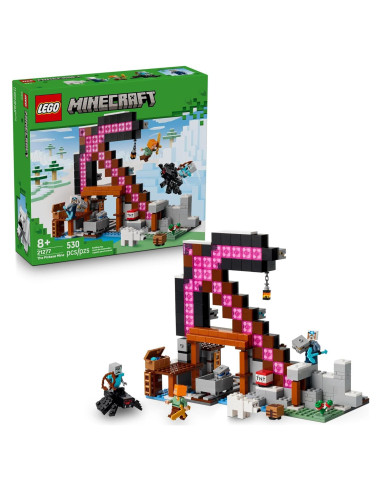 LEGO Minecraft La Mina de la Pica 21277 - Set de Construcción 530 Piezas