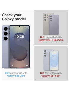 Protector de Pantalla Vidrio Templado Spigen Galaxy S25 Ultra - 2 Pzas 2