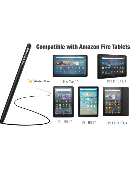 Bolígrafo Capacitivo Universal WirelessFinest para Tabletas