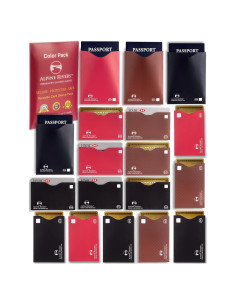 Set de Mangas Bloqueadoras RFID Alpine Rivers 18 Piezas